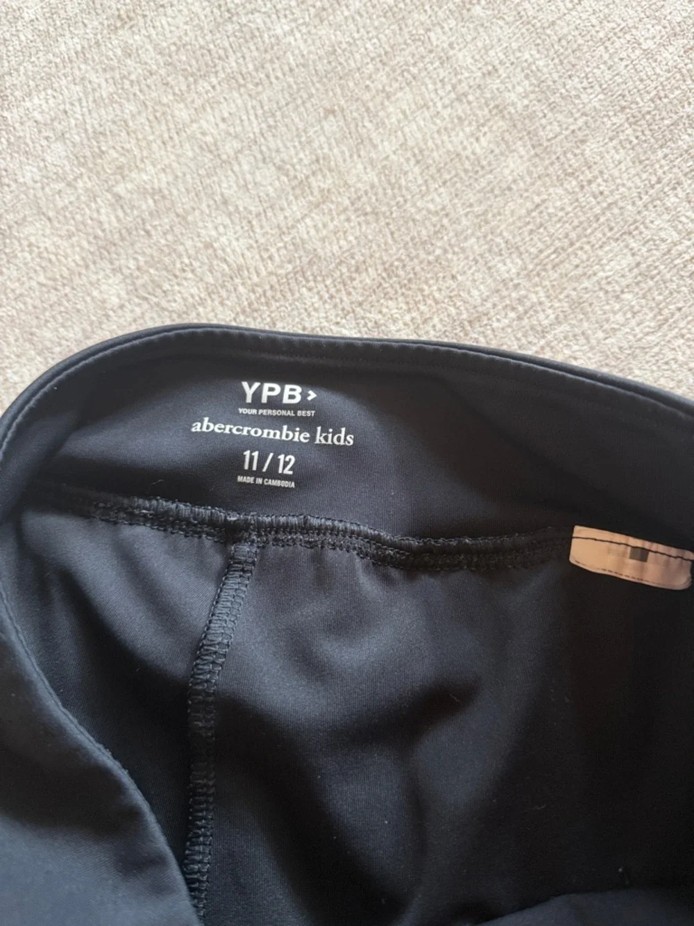 abercrombie kids Black Athletic Shorts